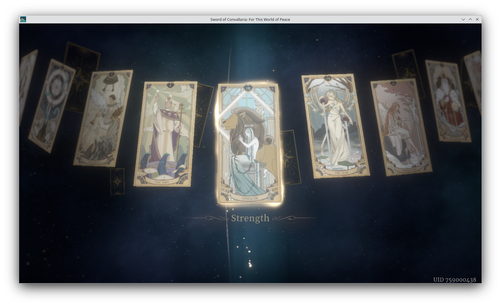 sword of convallaria tarot cards