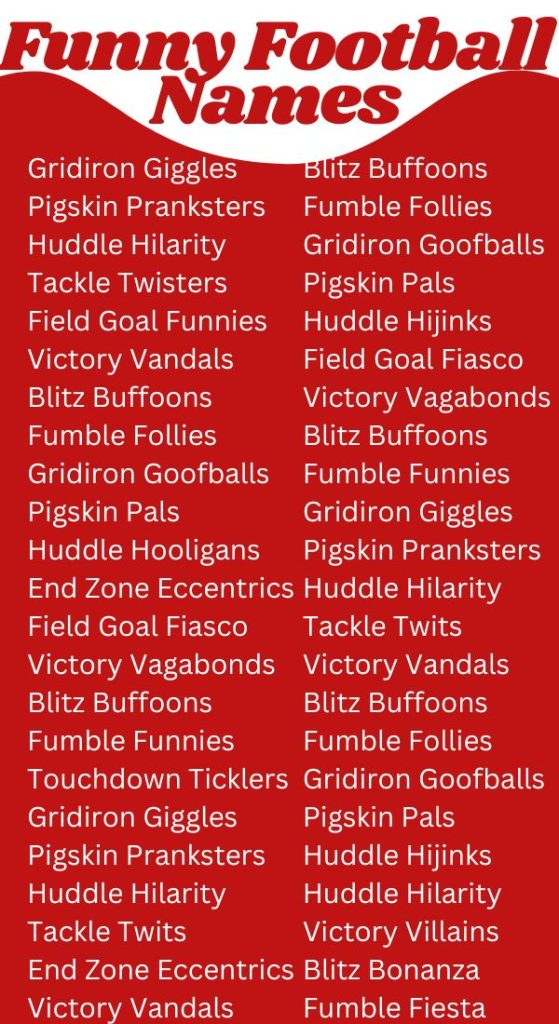 Need Vulgar Fantasy Football Names? (Check Out This List of the Funniest Options)