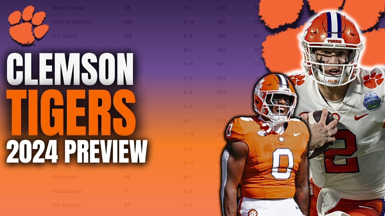 Clemson Football 2024 Depth Chart Breakdown: Whats New for the Tigers This Season?