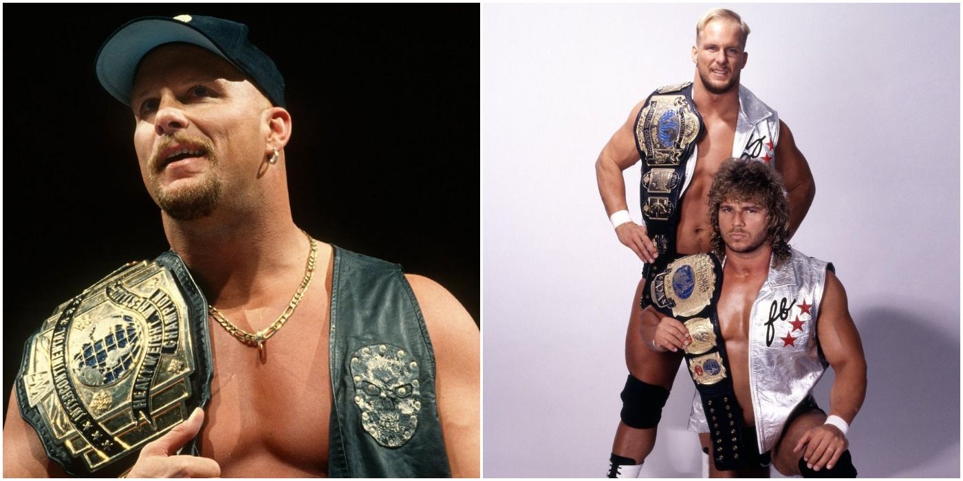 How Much Stone Cold Have In Total? All His Titles Summed Up!