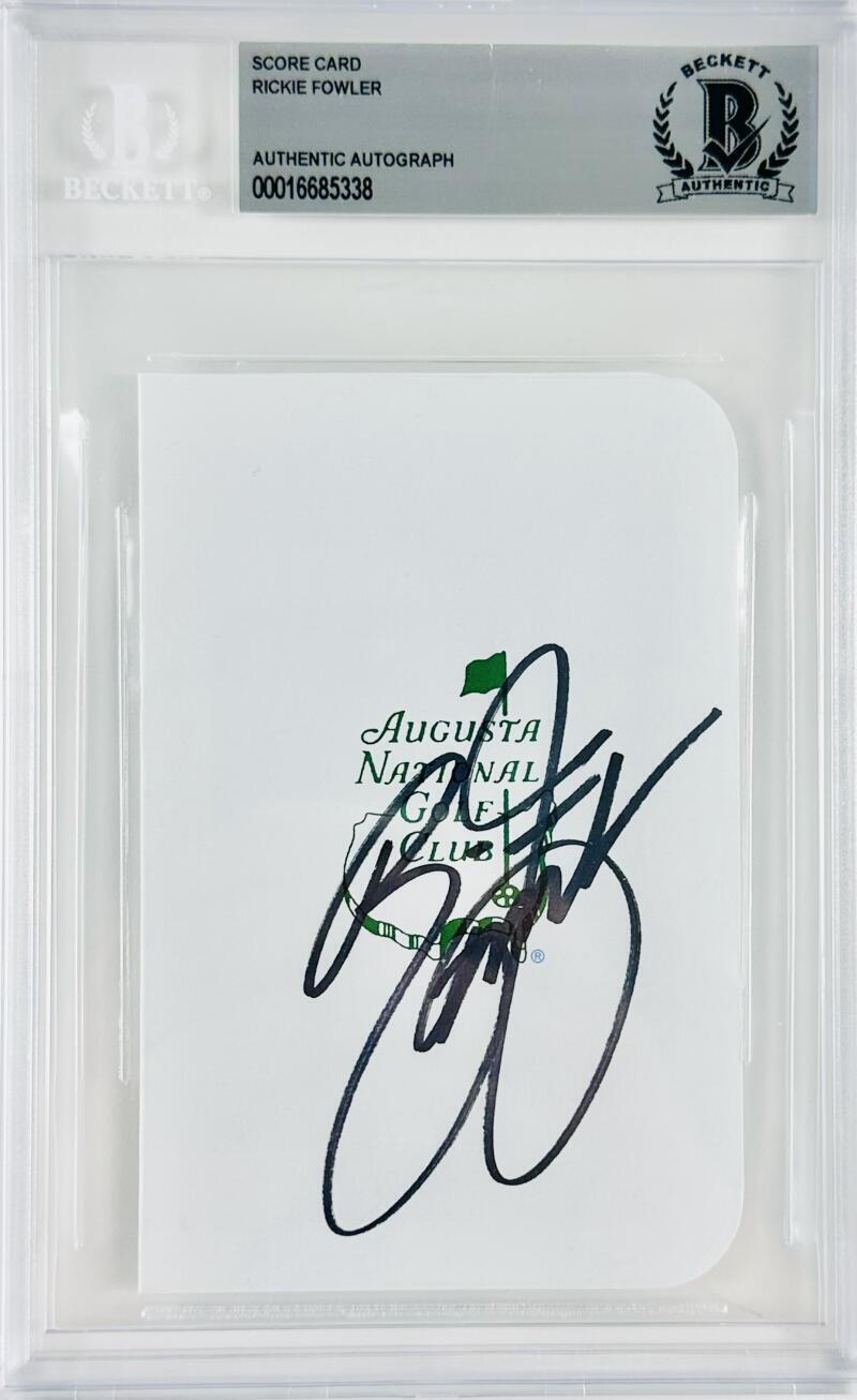 Rickie Fowler Autograph: Where to Find and How to Authenticate