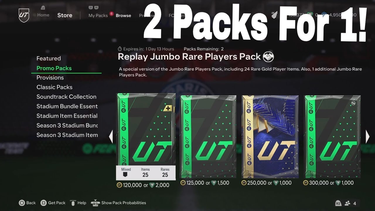 jumbo rare players pack fc 24