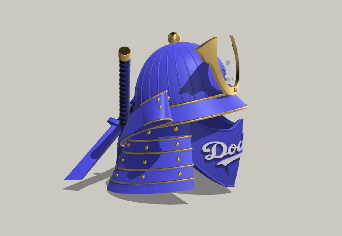 Get Your Dodgers Samurai Helmet: The Ultimate Fan Accessory!