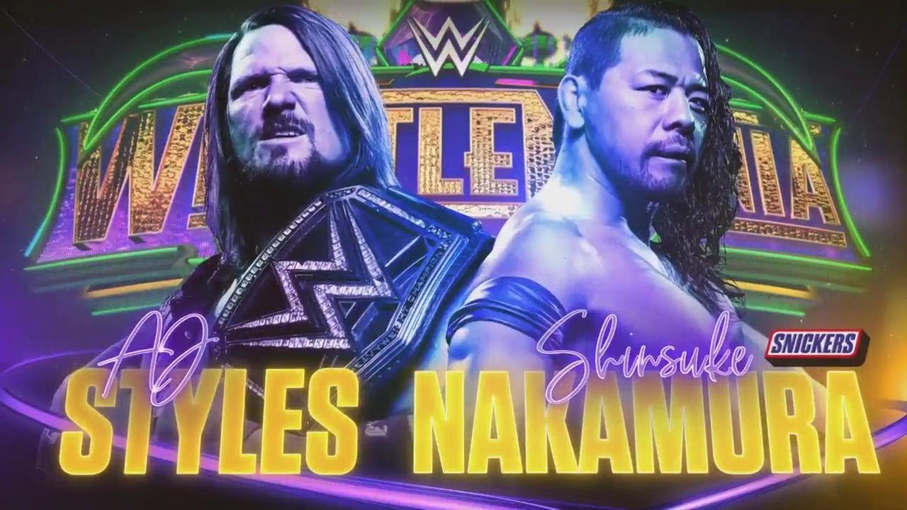 shinsuke nakamura vs aj styles