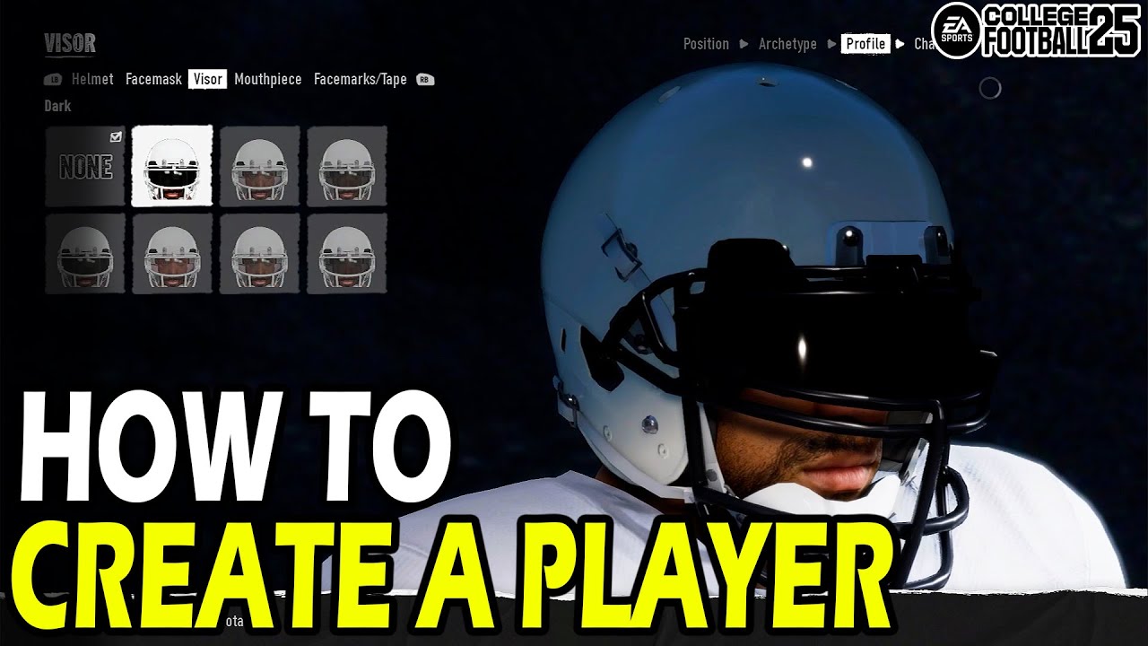 College Football 25: Create a Player Secrets - Tips, Tricks, and More!