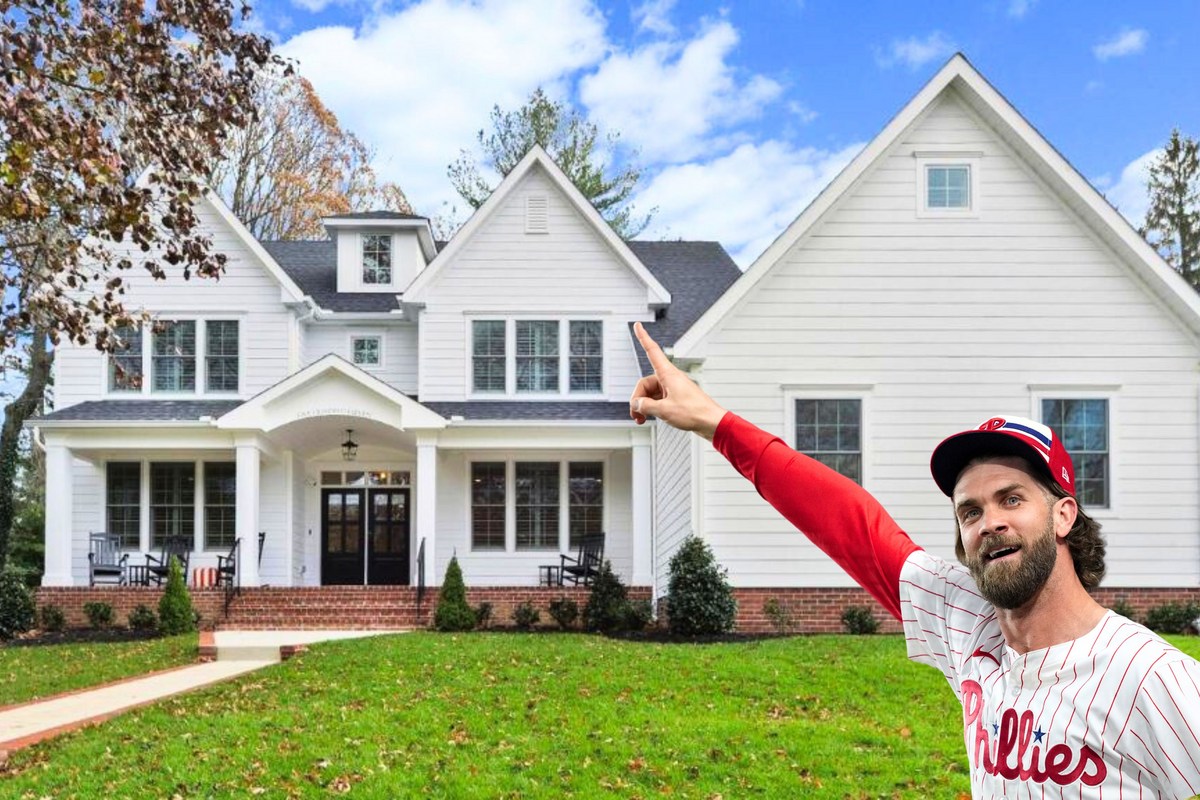 Bryce Harpers NJ Home: See Inside the Baseball Stars Amazing New Jersey Mansion!