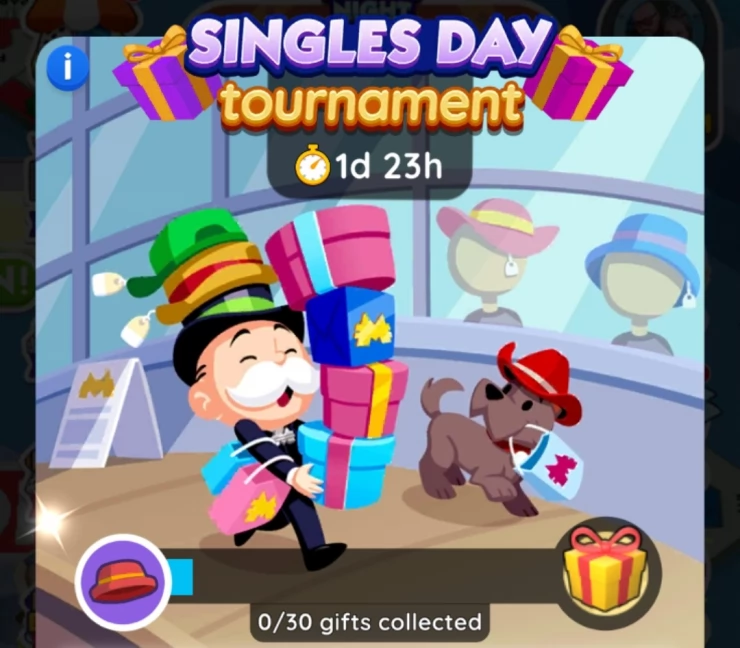 singles day monopoly go