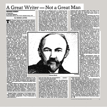 Thomas Hardy Title Character NYT: Who Was The Main Focus?