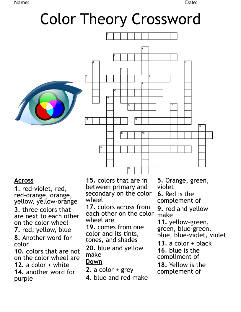 theory crossword