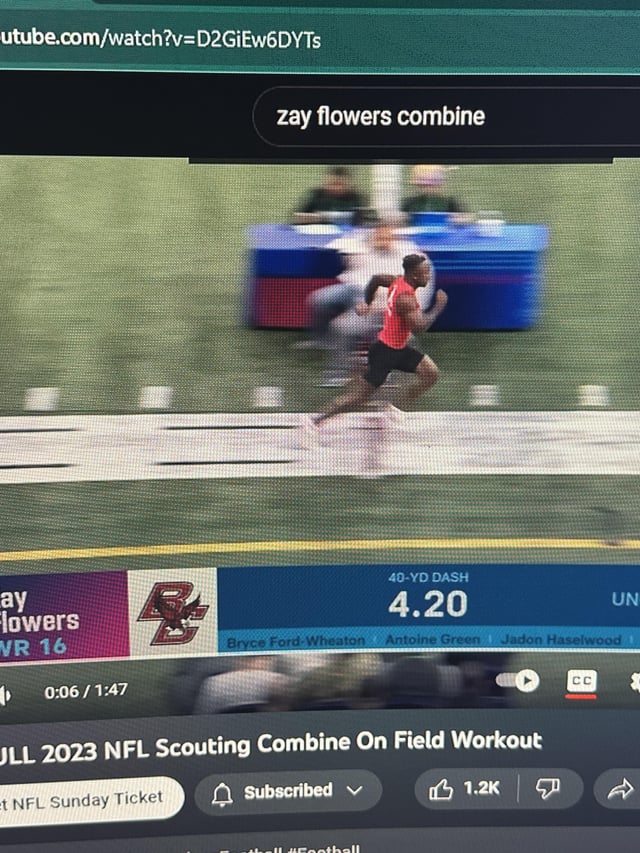 Zay Flowers 40 Time: See How Fast He Really Is!