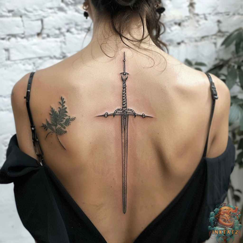 Sword Back Tattoo Meaning: Unlocking the Symbolism Behind this Powerful Design